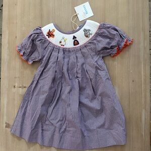 Ann + Reeves Halloween Smocked Dress - NWT - 12 months